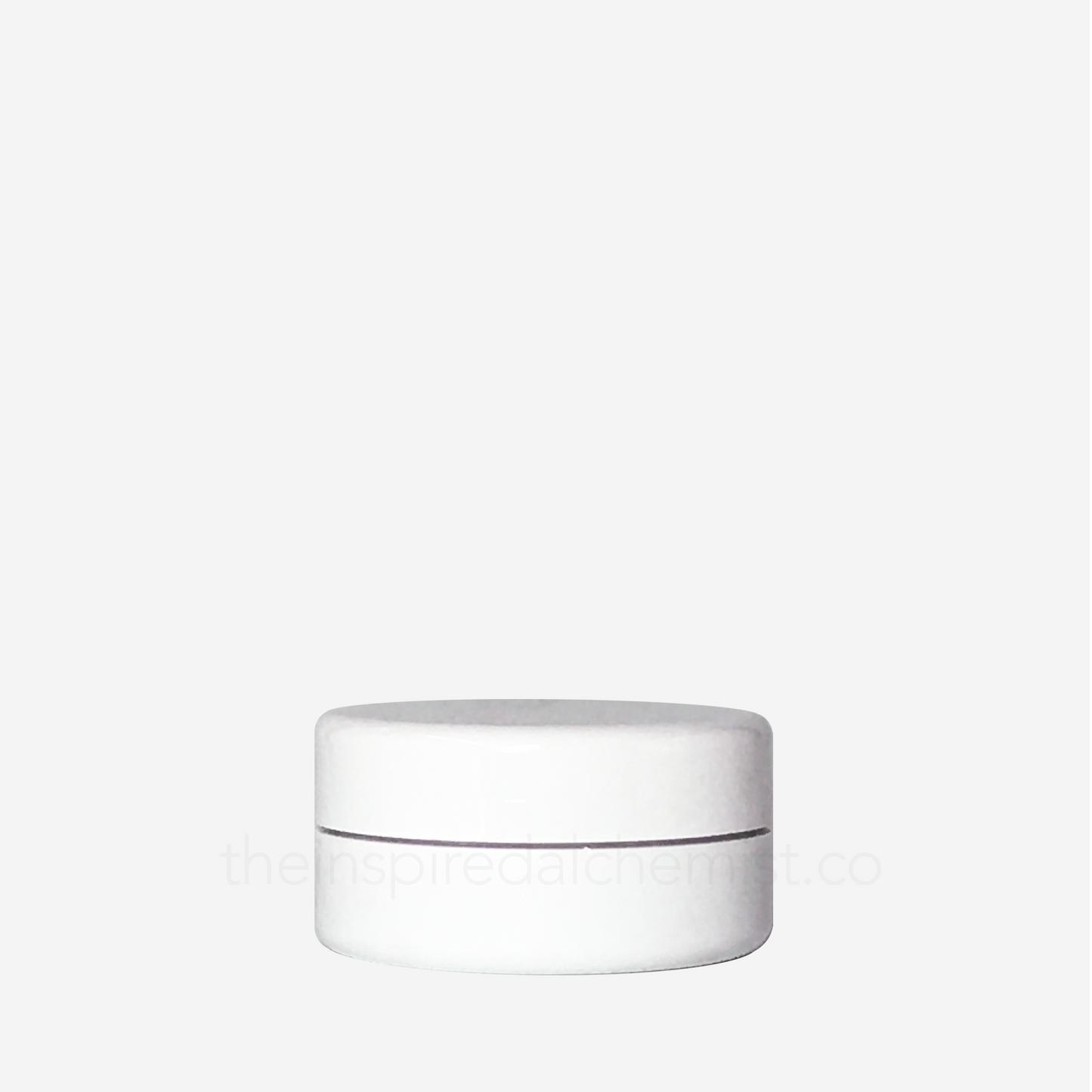 Plastic Cream Jar (Round, White) - Craftology Essentials - Philippines